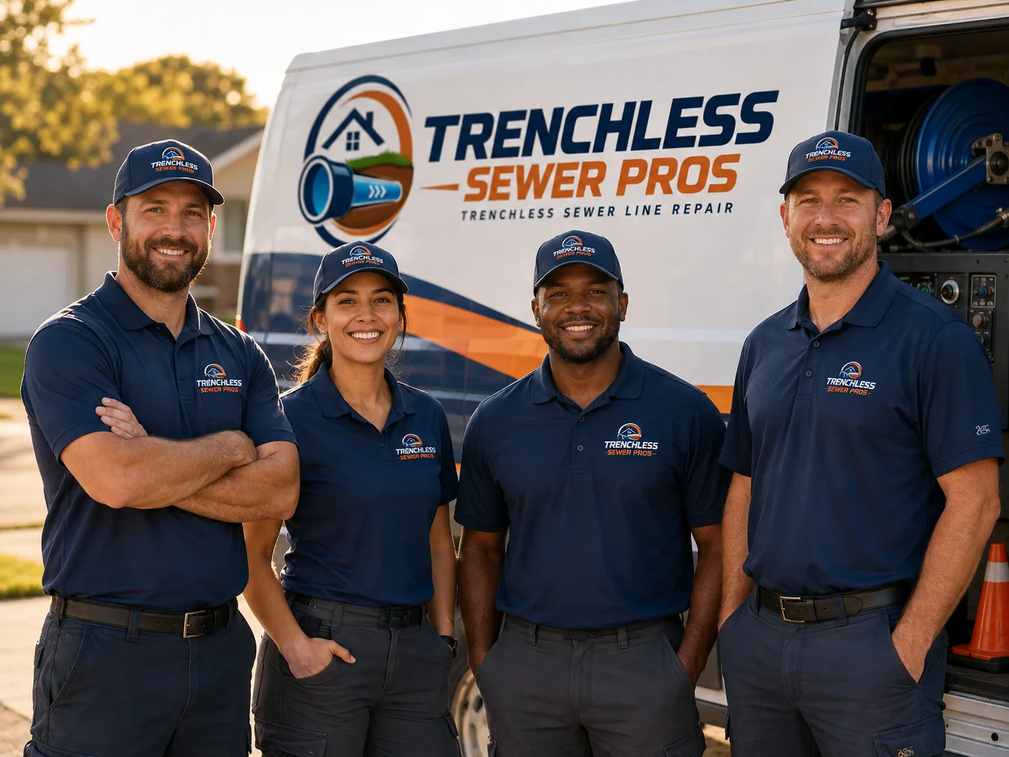 Trenchless Sewer Repair company in Brookside, DE